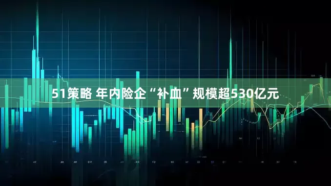 51策略 年内险企“补血”规模超530亿元