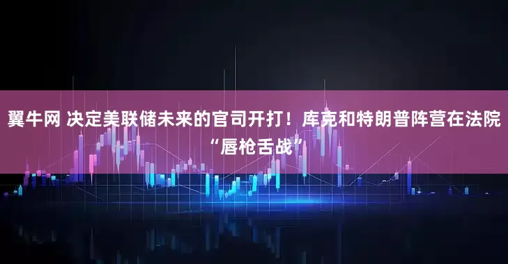 翼牛网 决定美联储未来的官司开打！库克和特朗普阵营在法院“唇枪舌战”